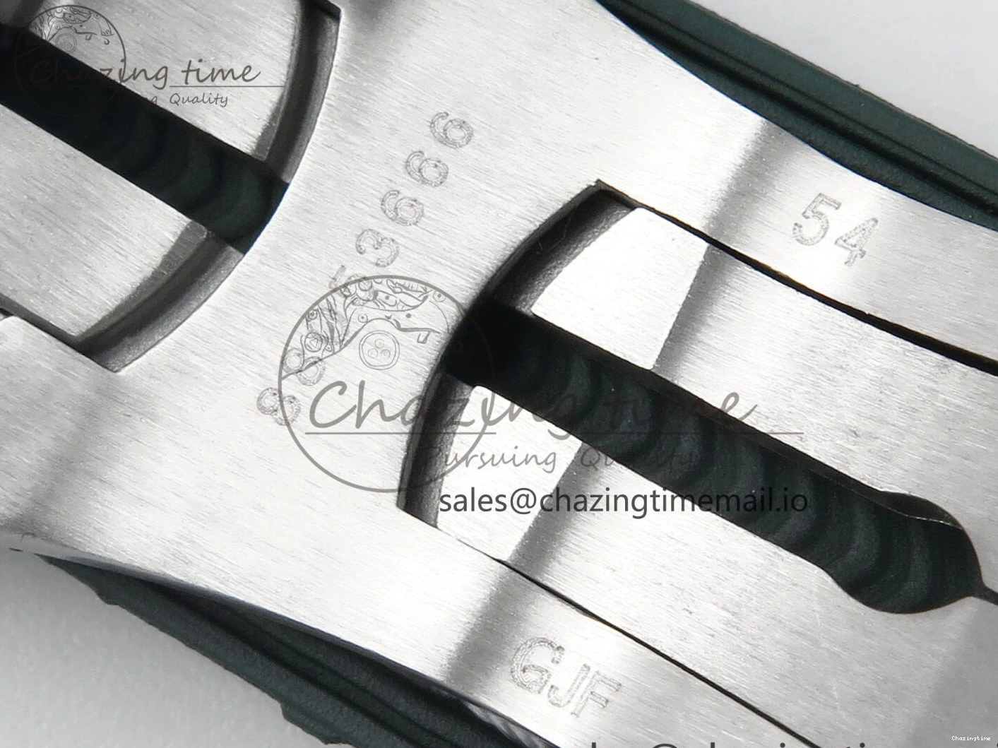 0416 Bold Seamaster Planet Ocean 600M 43.5mm SS SCF 1:1 Best Edition Green Bezel Gray Dial on Green Rubber Strap A8900 Super Clone 7666